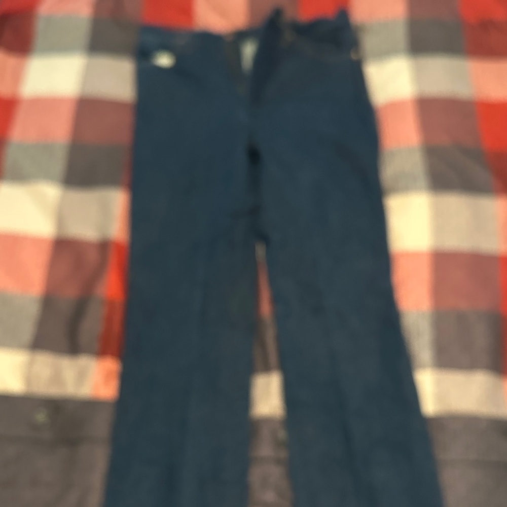 Wrangler Men's Dark Blue Straight Jeans - Picture 3 of 3